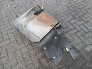 Hitachi ZW150PL-263E6-50191-Mud guard/Kotfluegel/Spatbord
