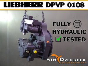 Liebherr DPVP 108 - Liebherr A934C - Load sensing pump