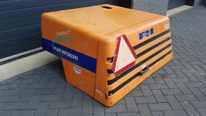 Fiat-Hitachi W70H Engine hood