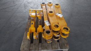 Ahlmann AZ150 - Shift lever/Deflection lever/Push piece