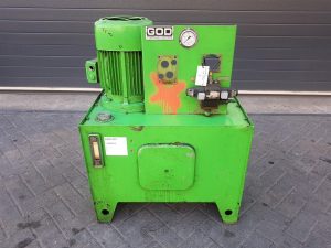 GOD Hydrauliksysteme JP11-B120/5,5-818 Hydraulic powerpack/Hydraulik aggregate