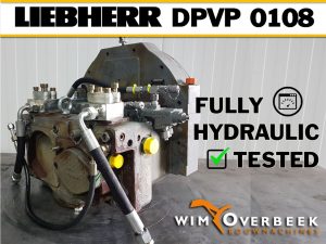 Liebherr DPVPO108 DPVP O 108 - Liebherr - Load sensing pump